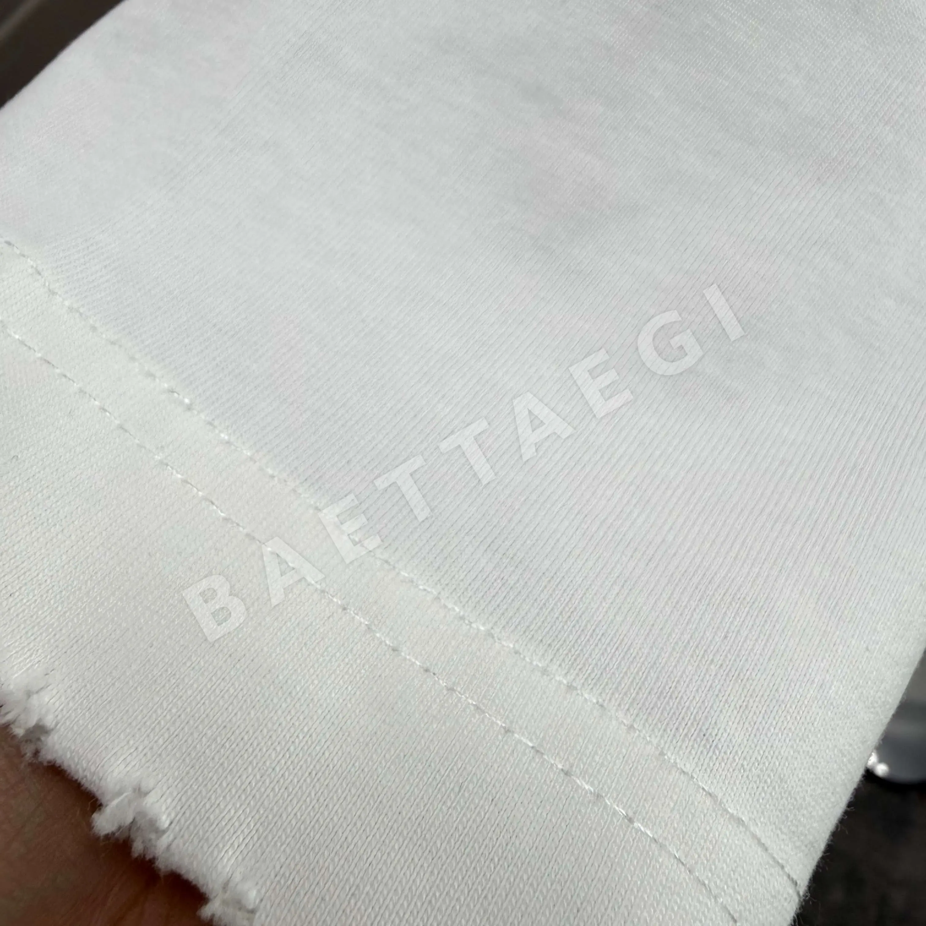디올 워시드 가공 루즈핏 크루넥 남성 반팔 티셔츠 상세 이미지 7