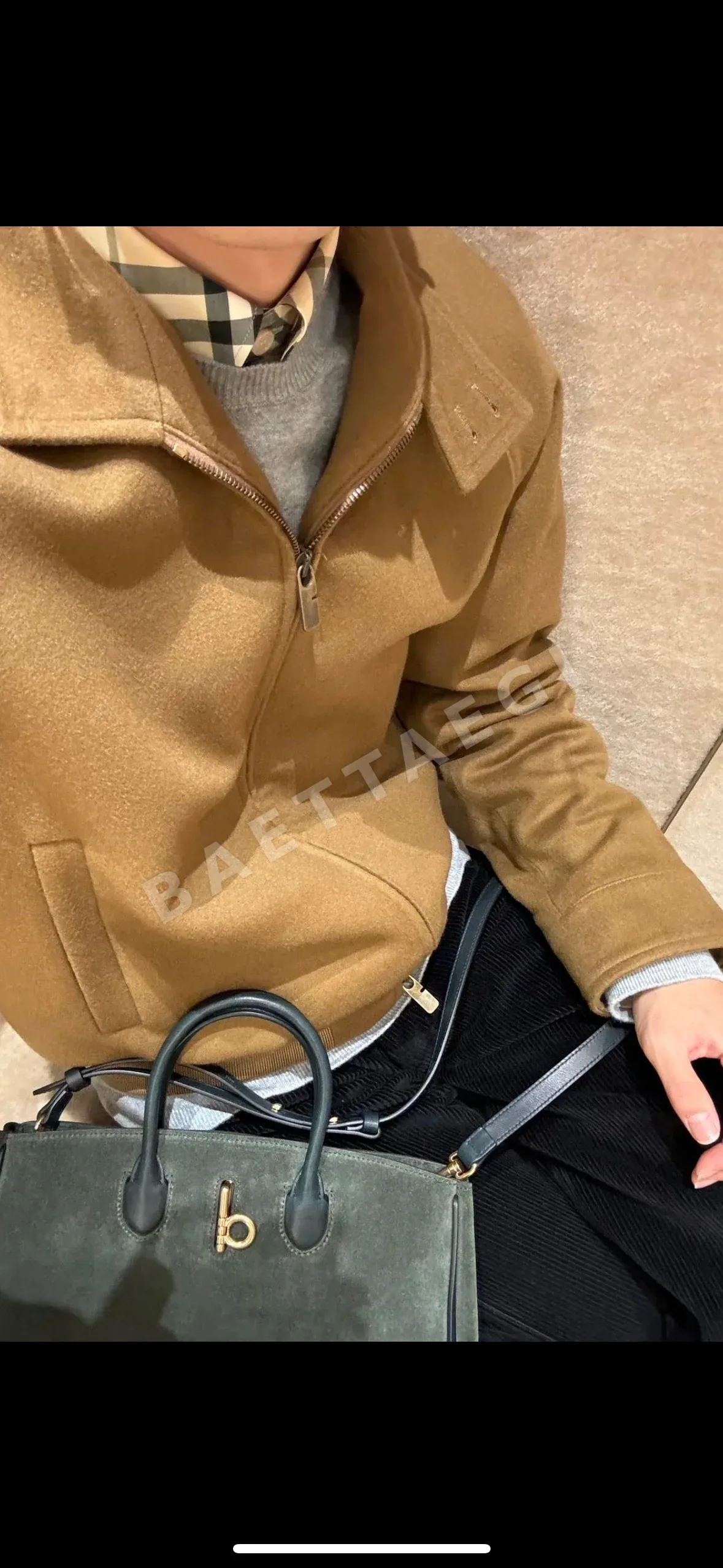 버버리 클래식 토트백 상세 이미지 7