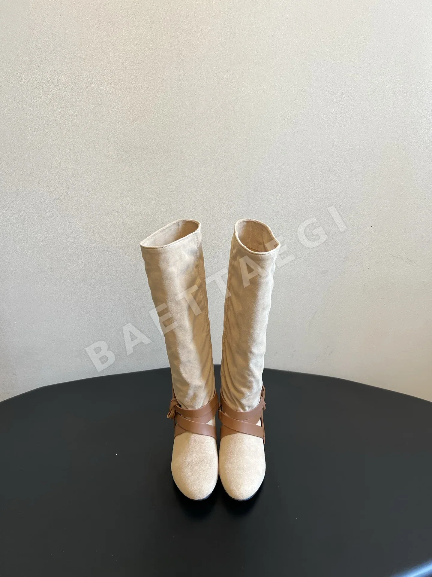 이자벨 마랑 이자벨 마랑 부츠 플리츠 샤프트 207463