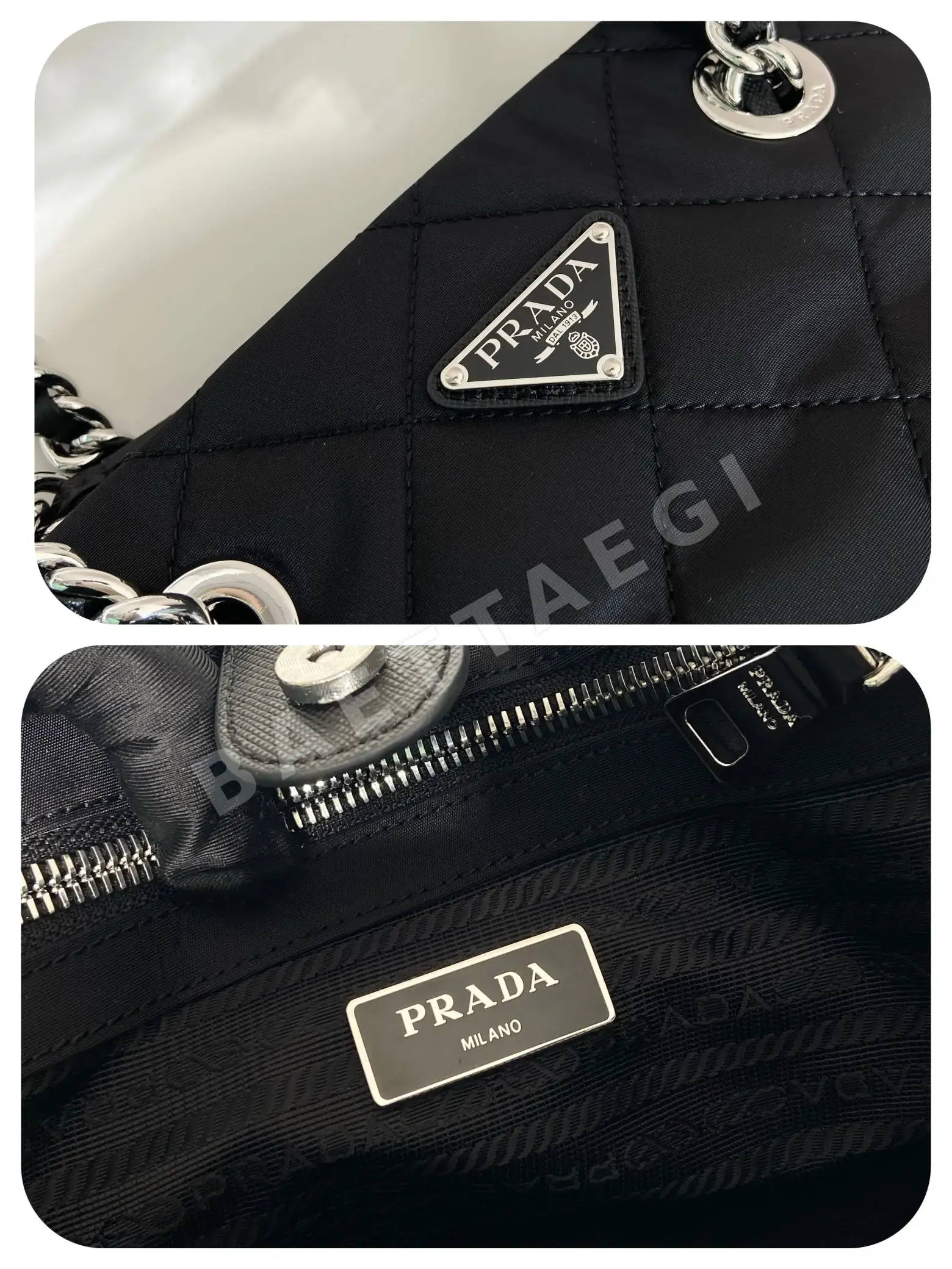 프라다 나일론 크로스백 1BD650 상세 이미지 9