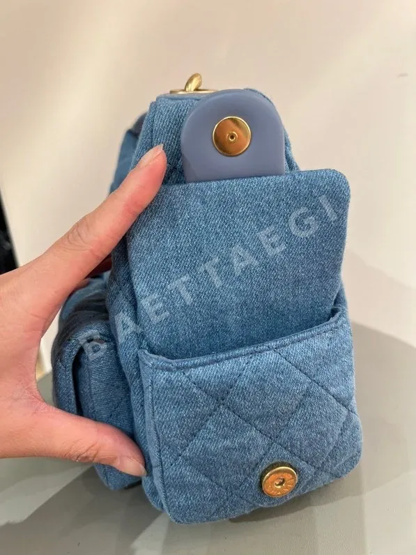 샤넬 25C 데님 호보 가방 상세 이미지 6