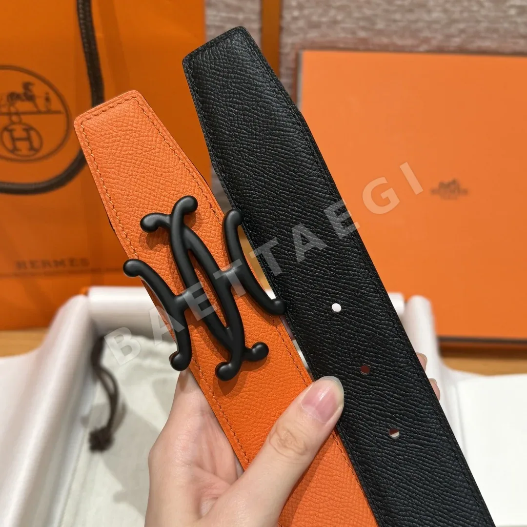 에르메스 리버시블 남성 벨트 상세 이미지 5