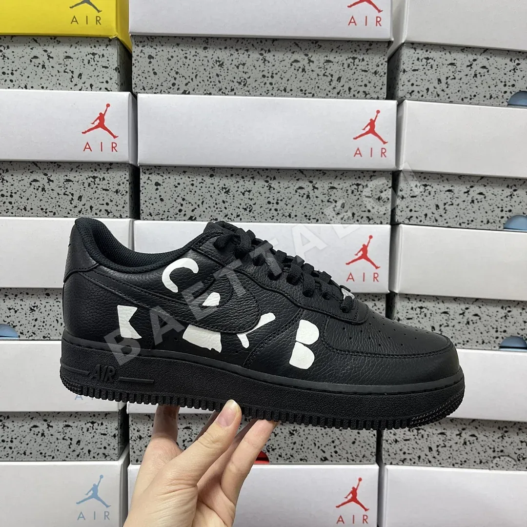 나이키 [GX] 에어 포스 1 로우 레트로 SP IB9949-001 201158 Nike Air Force 1 Low Retro SP BLACK 상세 이미지 7