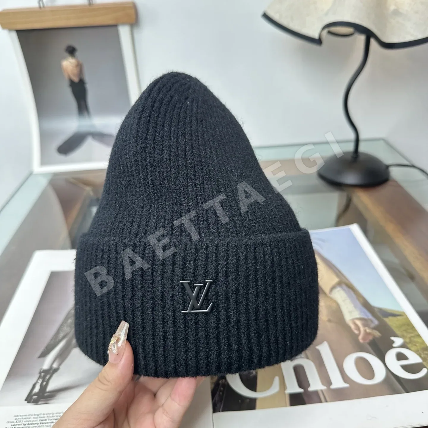 루이비통 LV 니트 비니 모자 상세 이미지 7