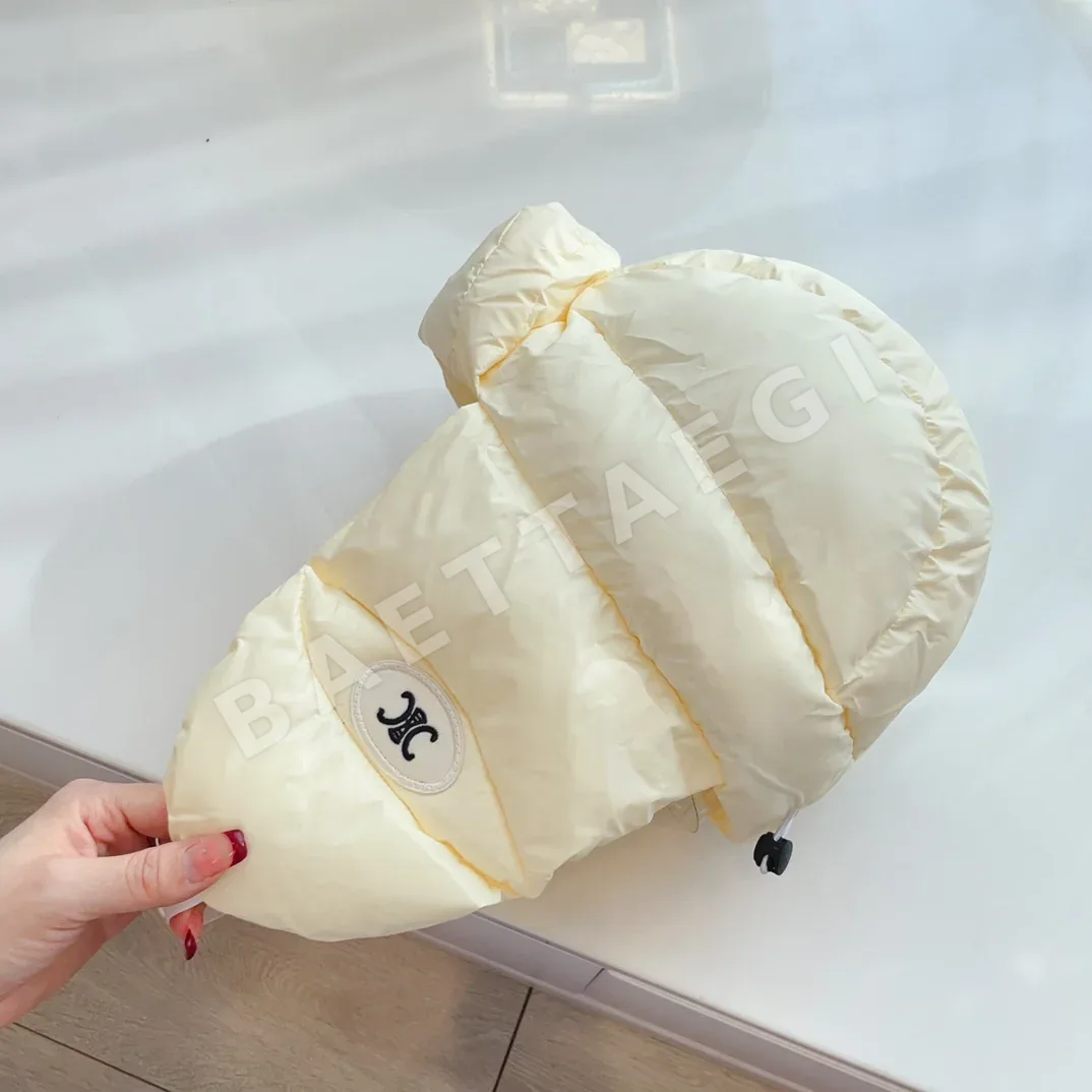 셀린느 다운 충전 가벼운 보온 모자 상세 이미지 3