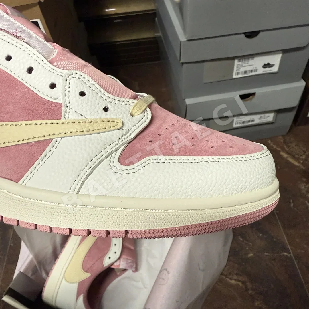 나이키 [HP] DM7866-600 200977 Nike Travis Scott X Air Jordan 1 Low Shy Pink 상세 이미지 12