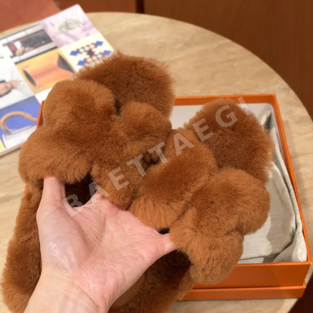에르메스 오란 샌들 내추럴 가죽 H 컷아웃 상세 이미지 3
