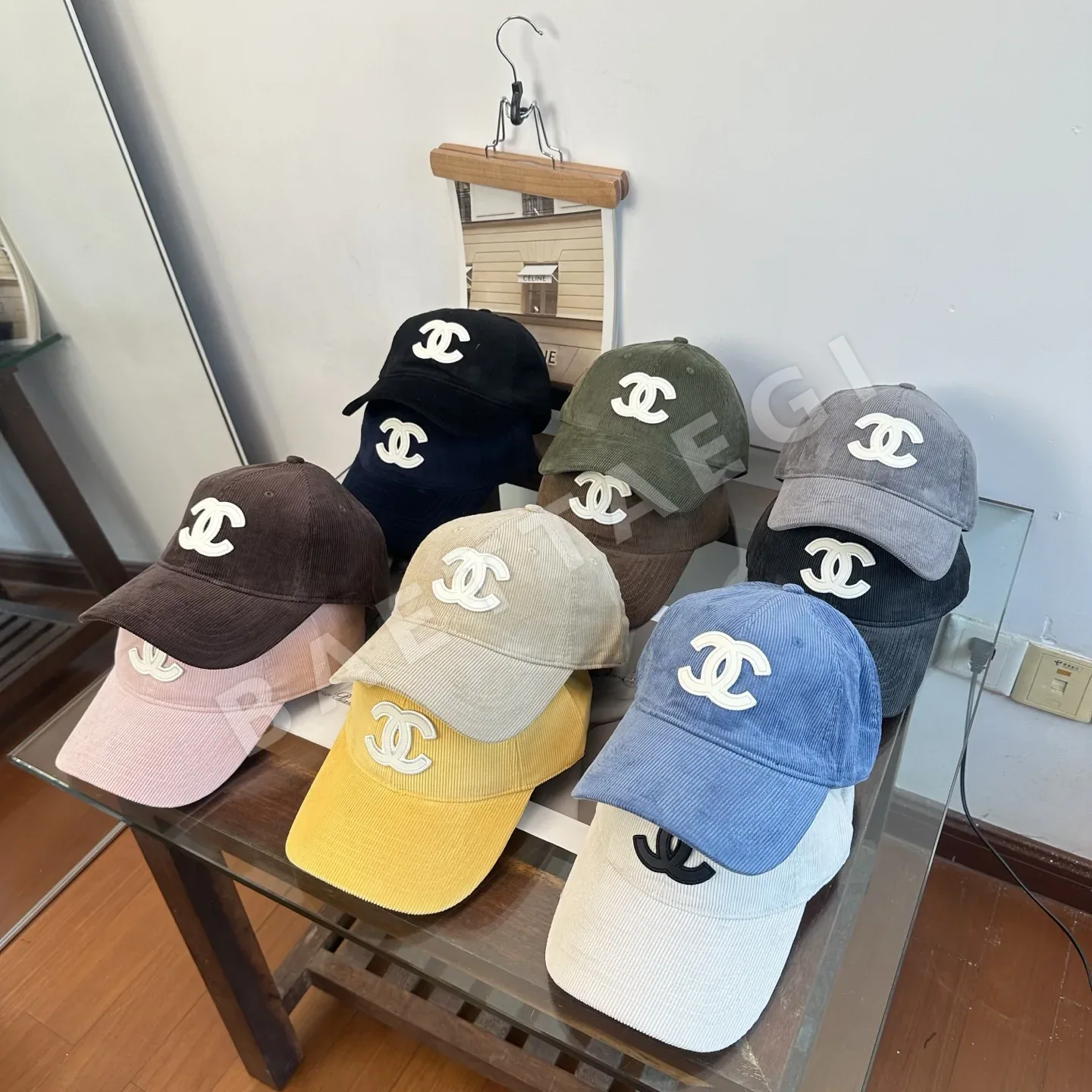 샤넬 미니 패턴 야구모자 185298