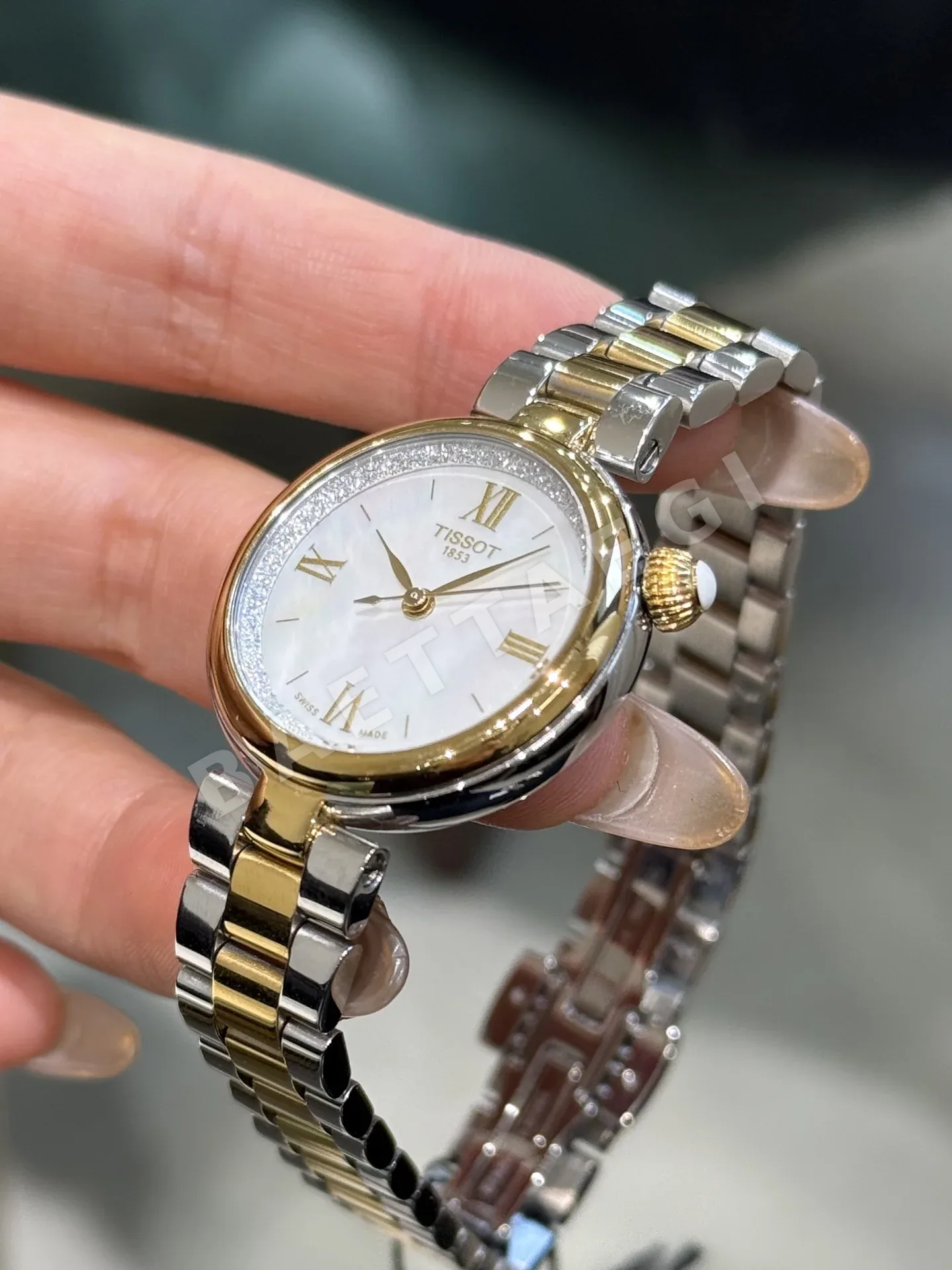 티쏘 T152 316 L 스틸 사파이어 쿼츠 여성 시계 레플리카 45552 Tissot 상세 이미지 5