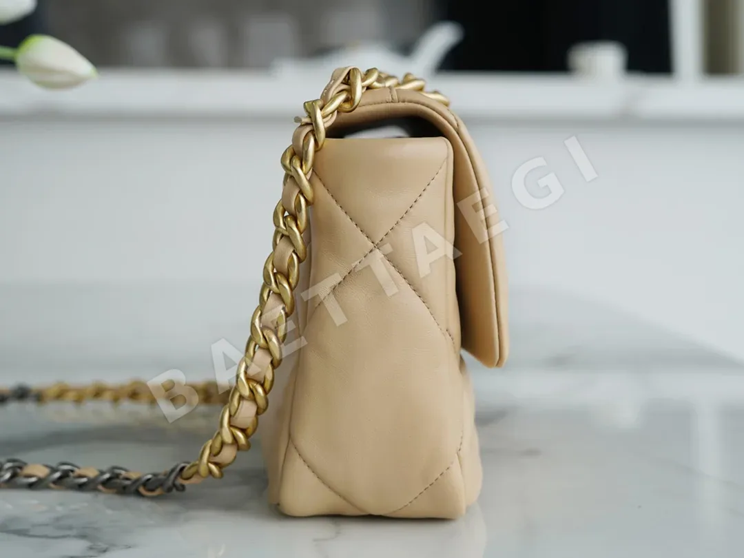샤넬 미니 베이지 가방 26 C 상세 이미지 4
