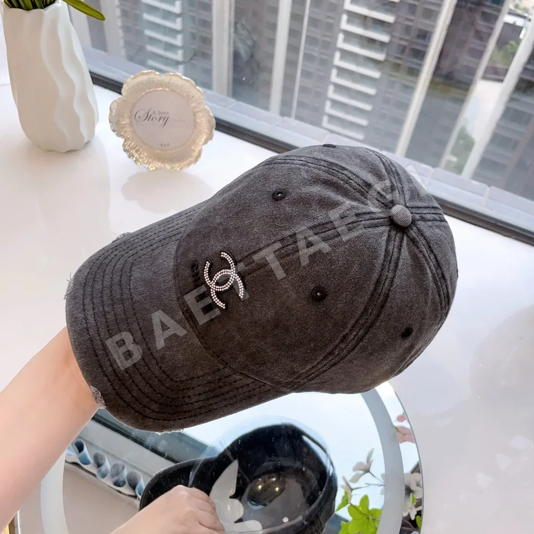 샤넬 데미지 가공 야구모자 상세 이미지 5