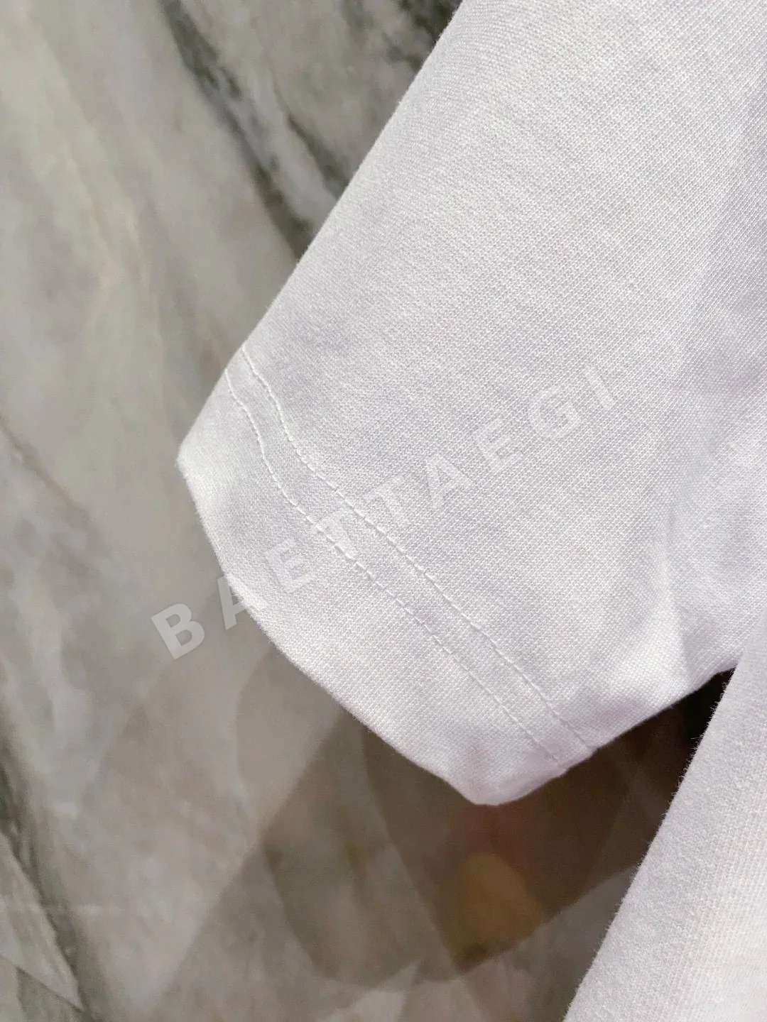 톰브라운 남성 앵커 자수 반팔 티셔츠 상세 이미지 6