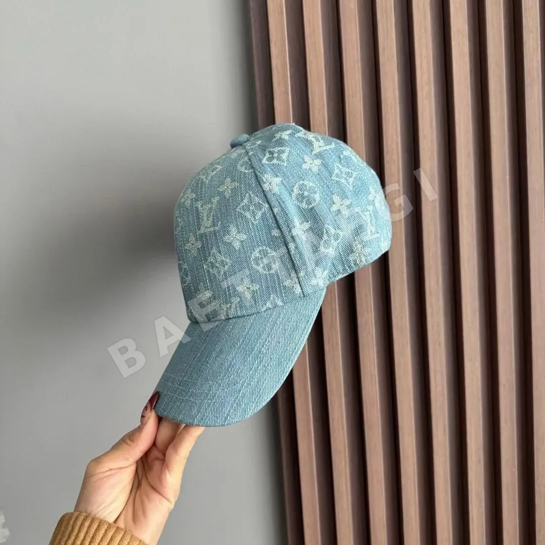 루이비통 워시드 데님 베이스볼 캡 상세 이미지 9