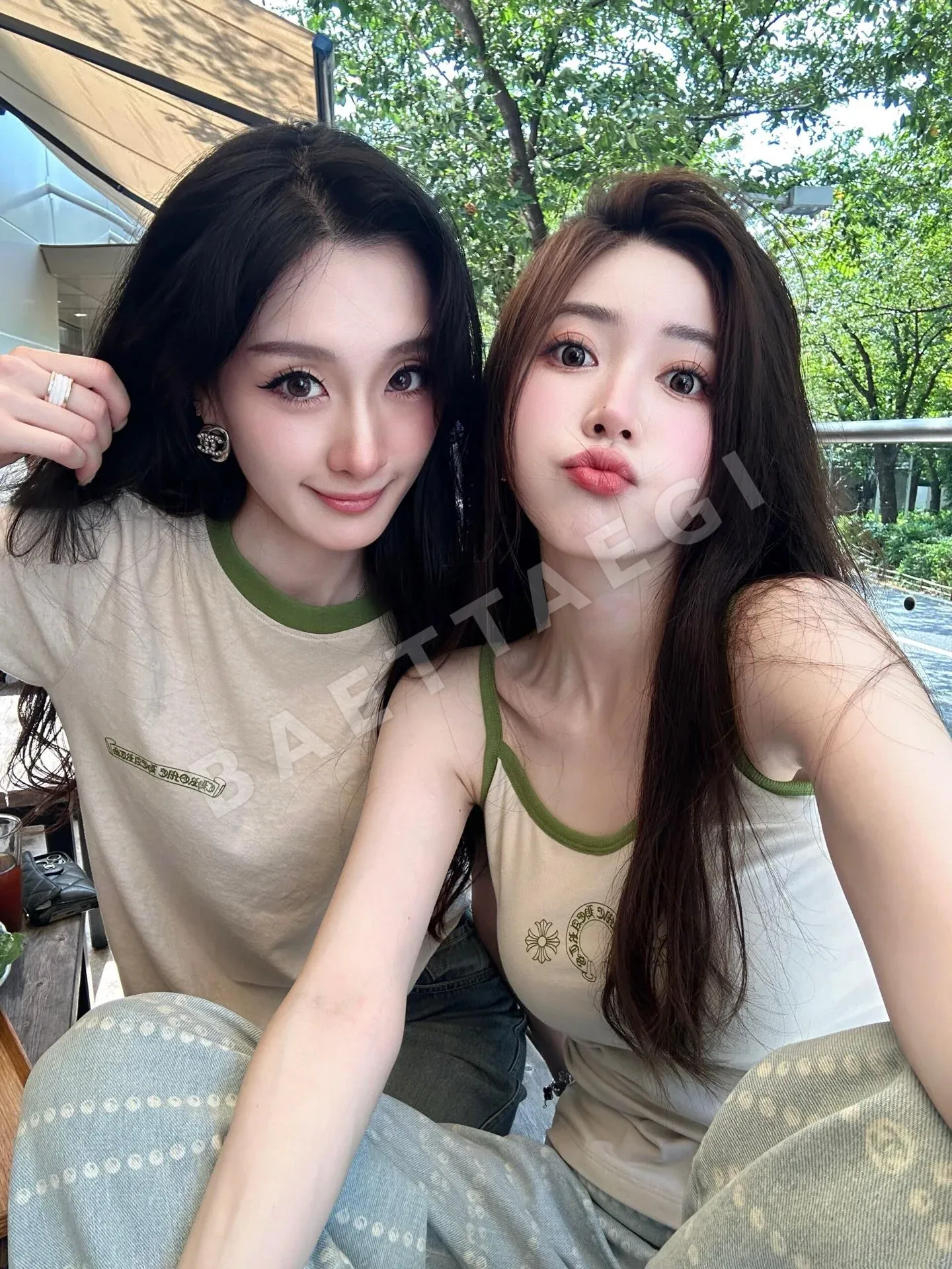 크롬하츠 여성 산스크리트어 프린트 반팔 티셔츠 상세 이미지 27