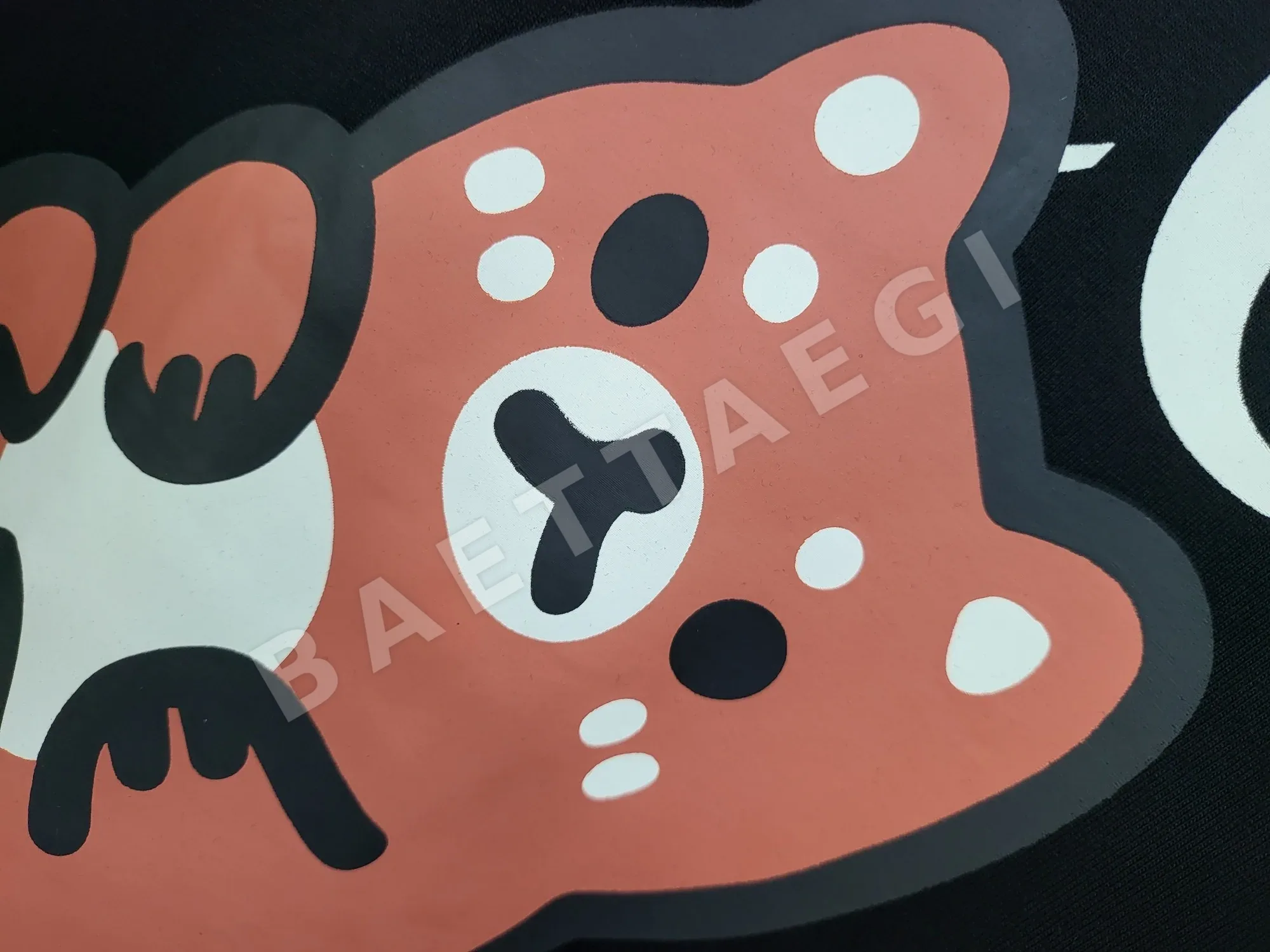 구찌 곰 무늬 남성 반팔 티셔츠 상세 이미지 5