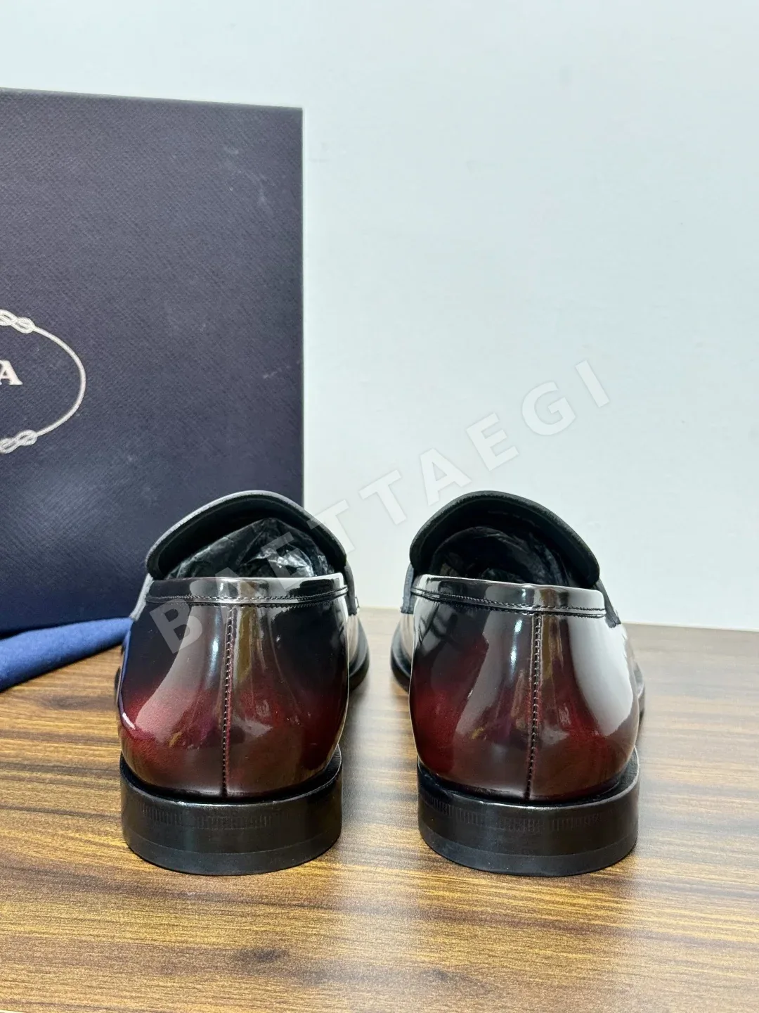 프라다 로퍼 가죽 상세 이미지 6
