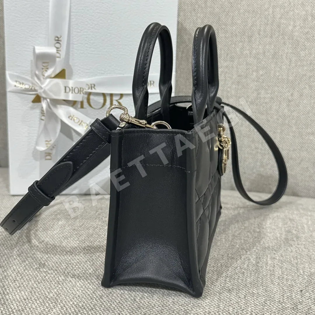 디올 K-미니 가죽 토트백 상세 이미지 9