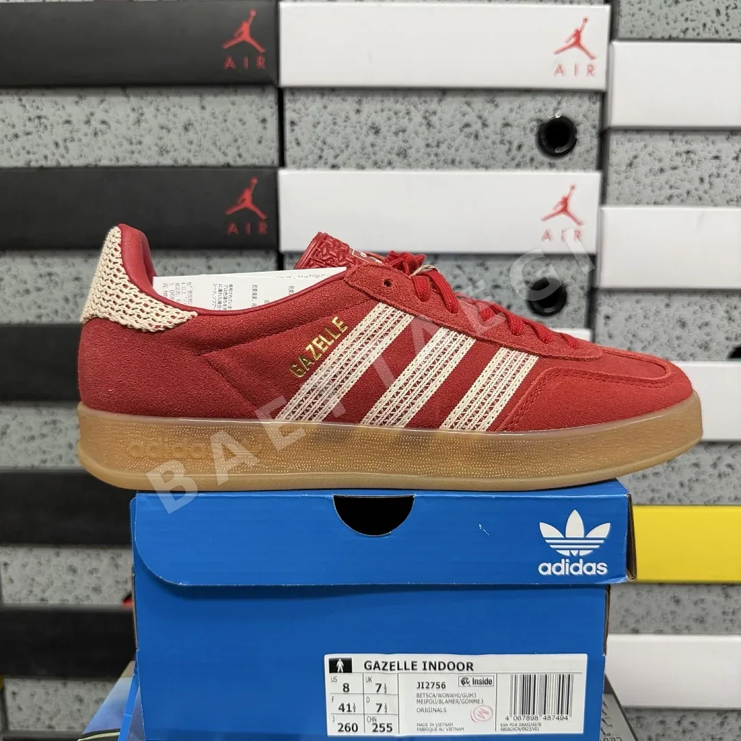 아디다스 [GOD] 가젤 인도어 JI2756 200827 Adidas Gazelle Indoor Better Scarlet Wonder