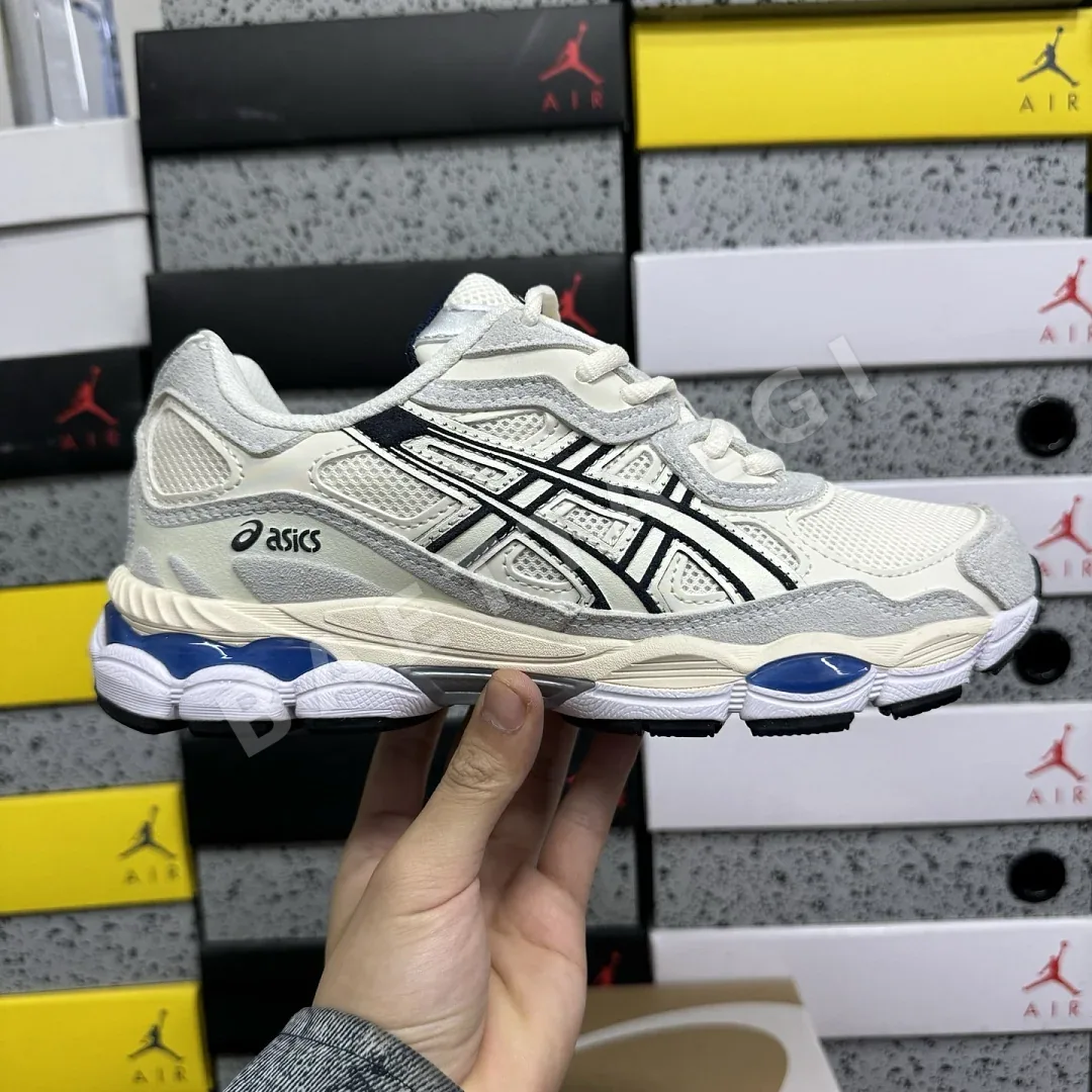 아식스 [WZ] 젤 NYC 1203A788-101 200376 Asics Gel-NYC White Grey Midnight 상세 이미지 8