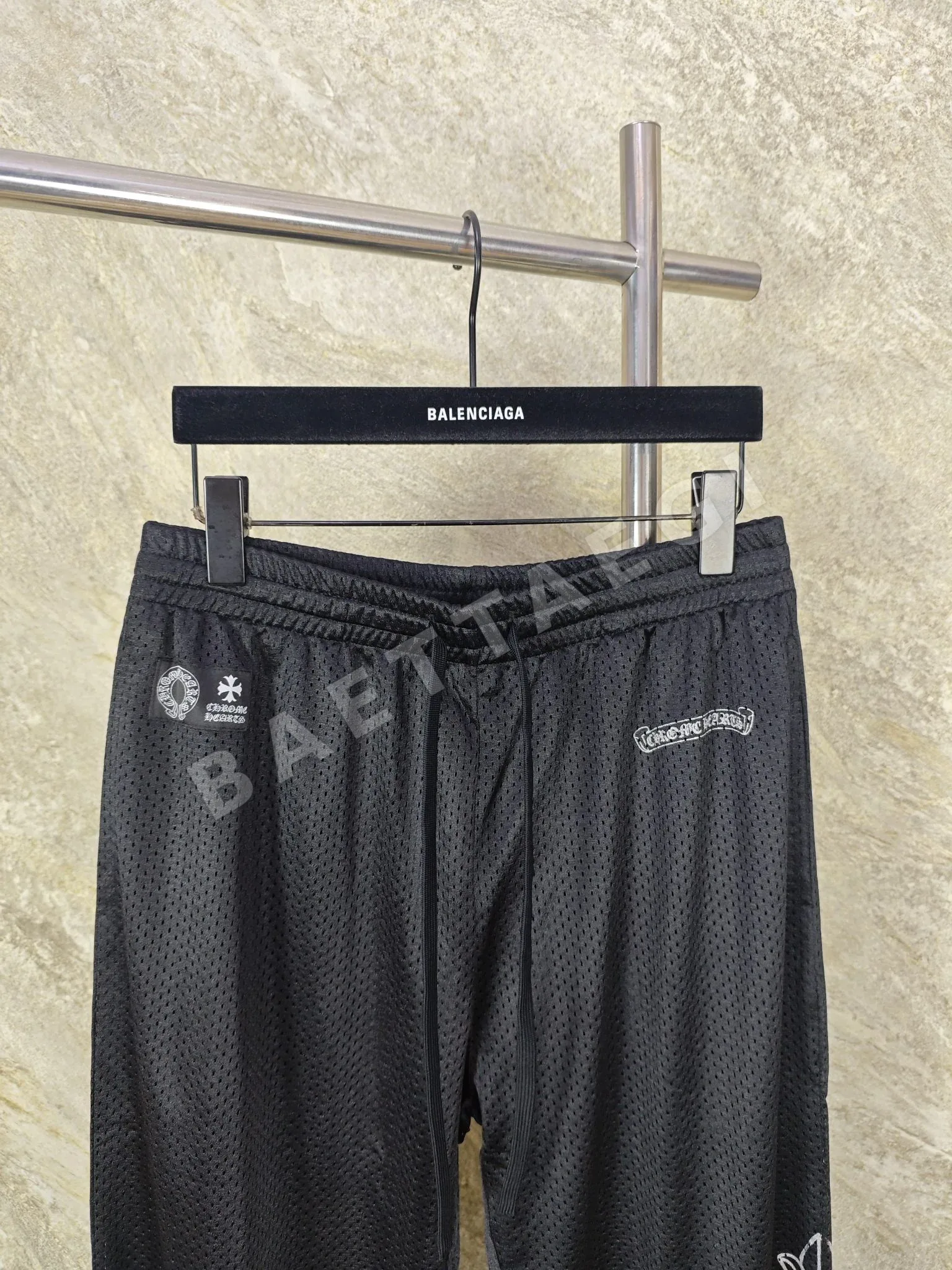 크롬하츠 글리터 아이스하키 메시 배색 남성 바지 상세 이미지 3