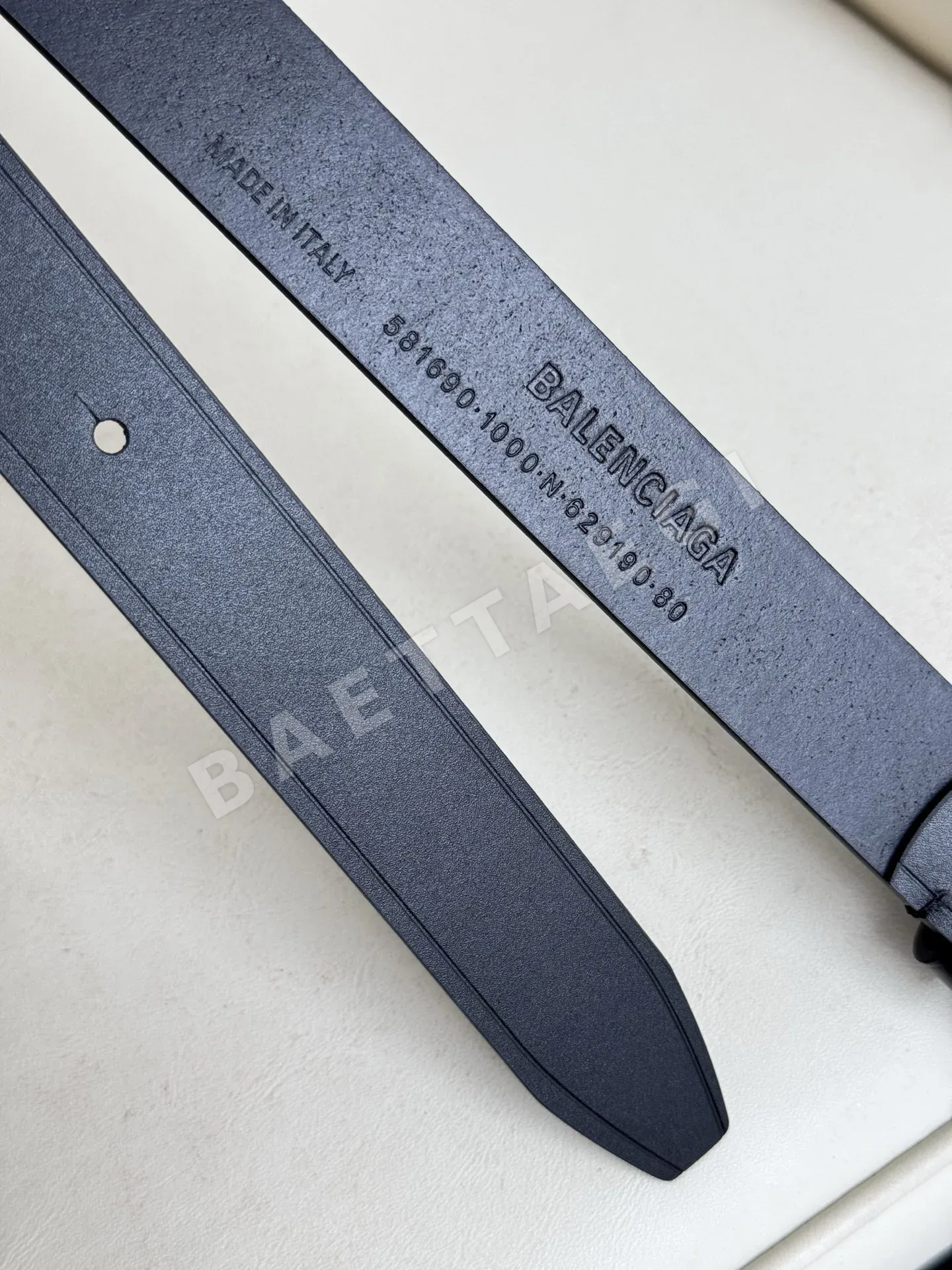 발렌시아가 카프스킨 빈티지 황동 장식 벨트 상세 이미지 7