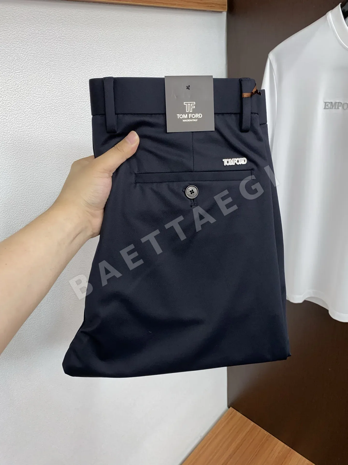 톰포드 린넨 코튼 남성 바지 115540