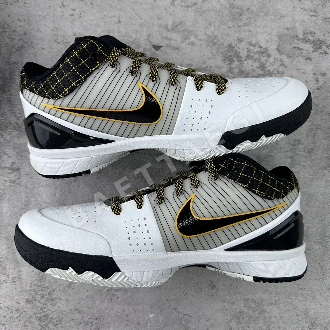 나이키 코비 4 프로트로 AV6339-101 201001 Nike Kobe 4 Protro White Black Del Sol ZK4 상세 이미지 9