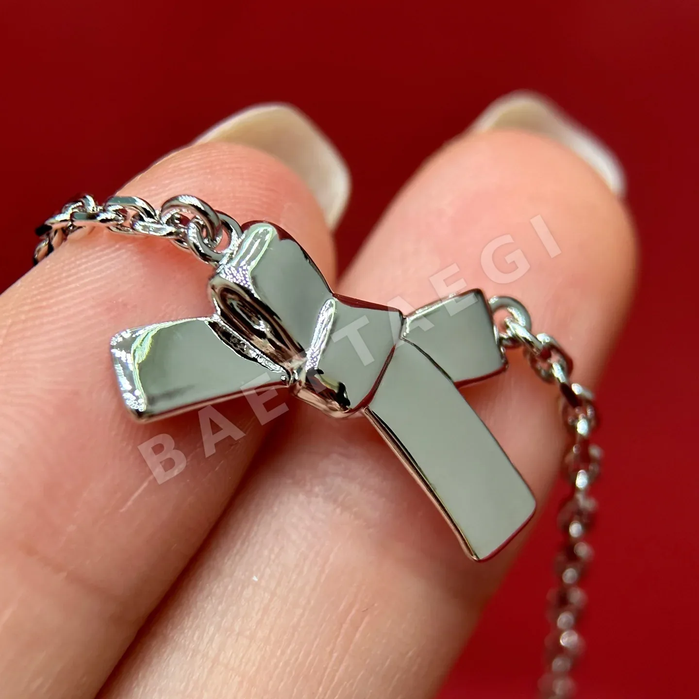 디올 더블 레이어 목걸이 상세 이미지 8