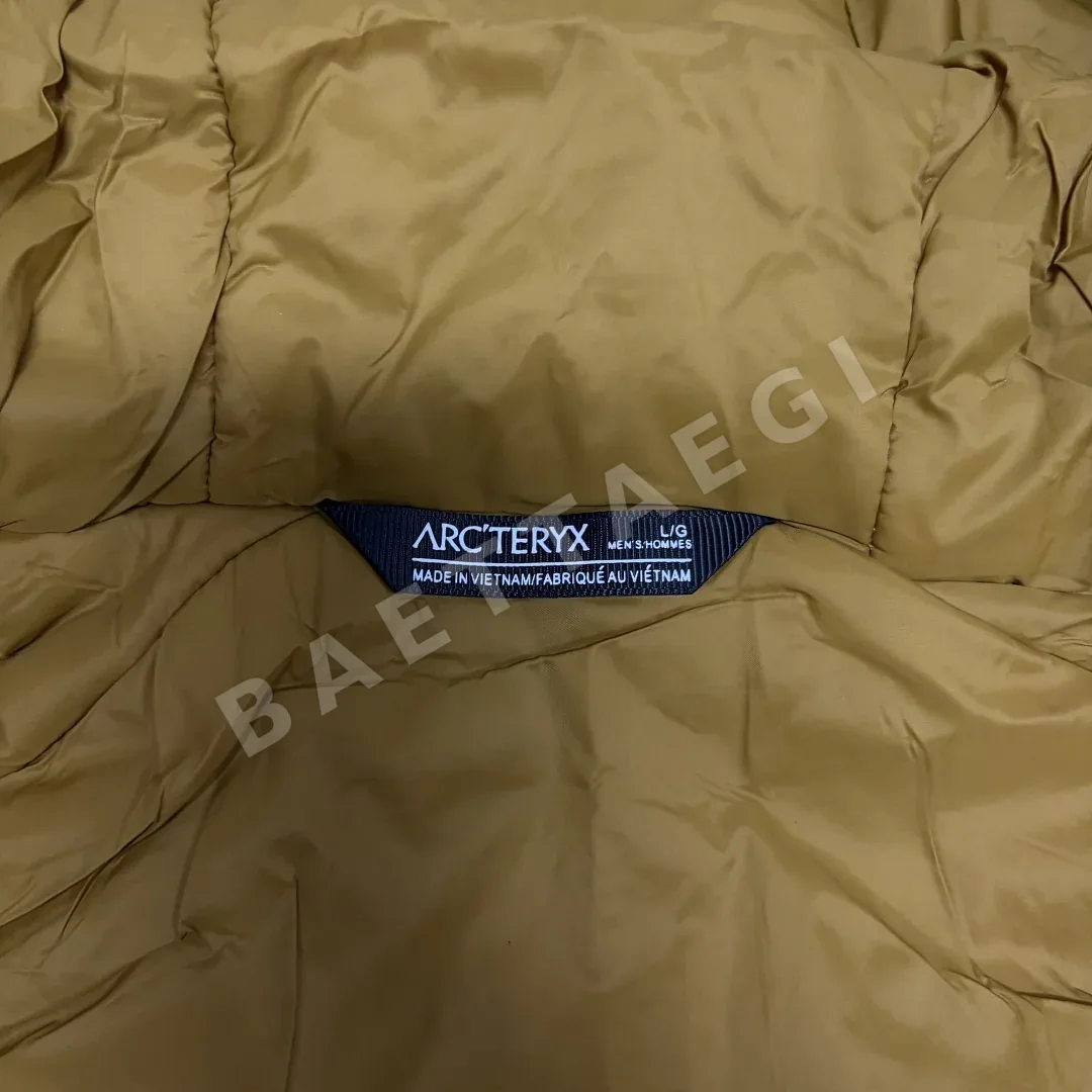 아크테릭스 [TZ] 아톰 LT 후디 1.0 블랙 골드 200175 Arc'teryx Atom LT Hoodie 1.0 상세 이미지 7