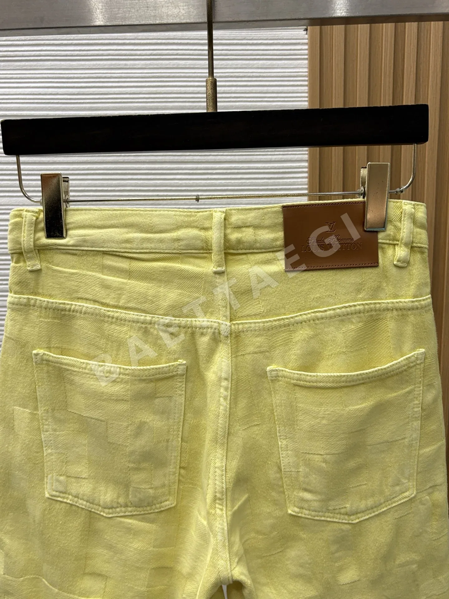 루이비통 데님 스트레이트 남성 반바지 상세 이미지 9