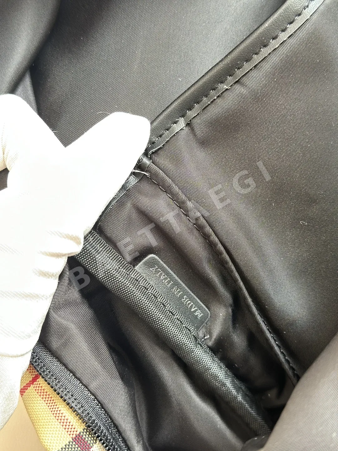 버버리 체크 백팩 상세 이미지 7