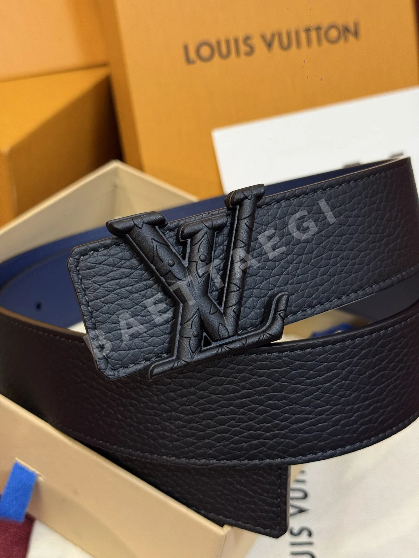 루이비통 다미에 LV 리버시블 벨트 상세 이미지 7