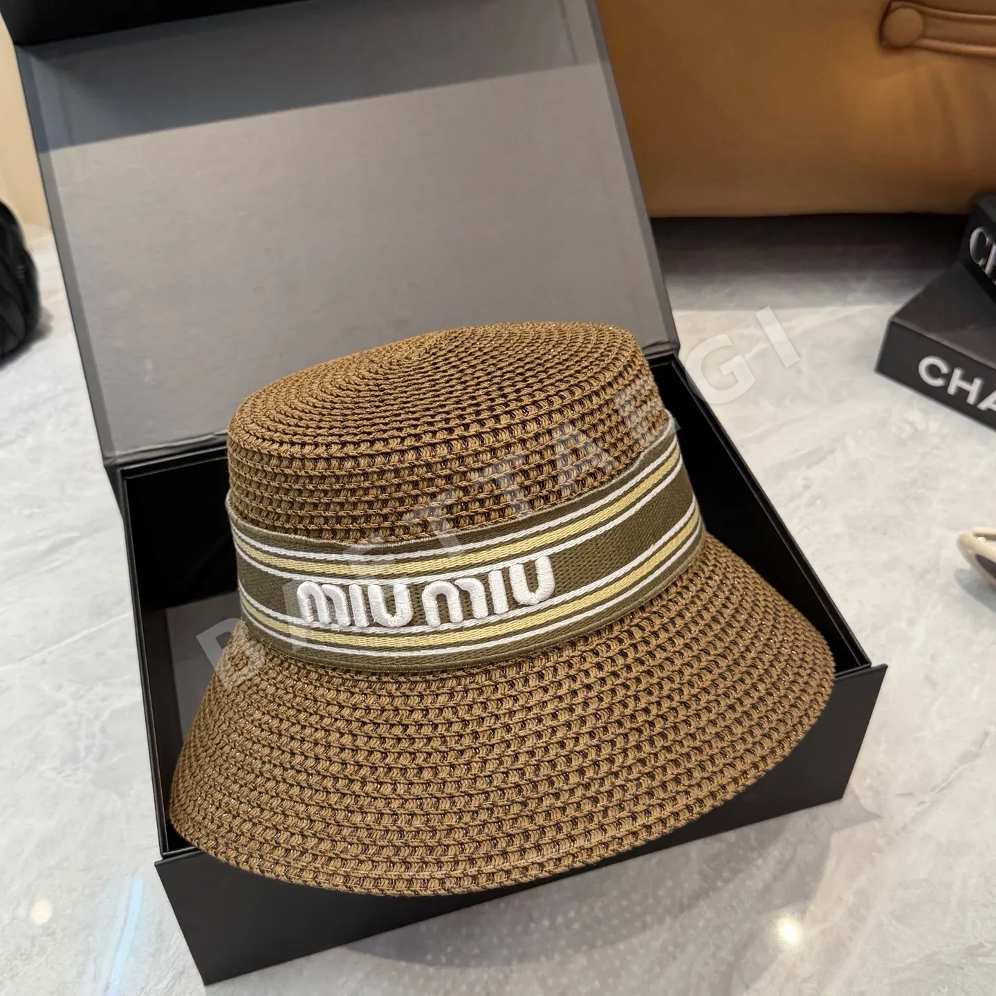 미우미우 모자 80736 Miu Miu Cap 상세 이미지 5