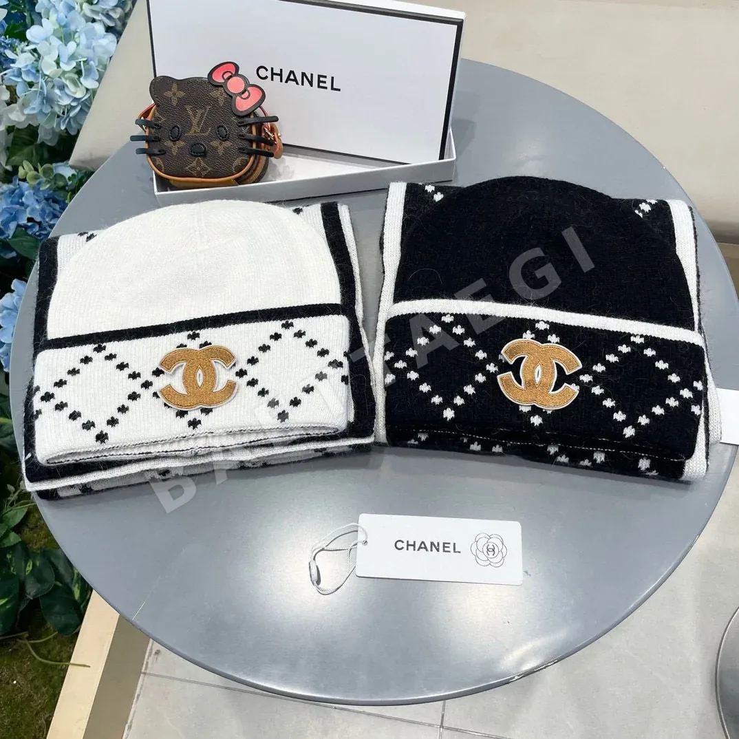 샤넬 모자 머플러 세트 상세 이미지 6