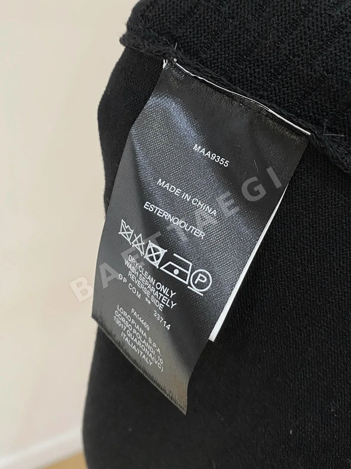 로로피아나 남성 반팔 티셔츠 상세 이미지 8