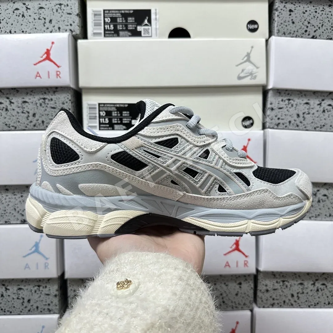 아식스 [WZ] 젤 NYC 1203A383-004 200396 Asics Gel-NYC Black Piedmont Grey 상세 이미지 2