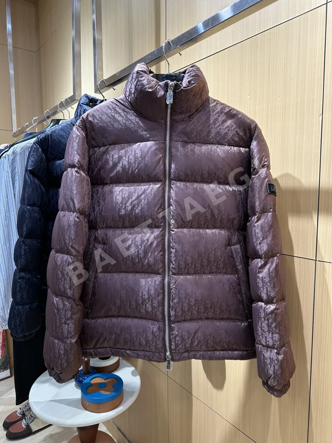 디올 오블리크 모노그램 남성 패딩 재킷 상세 이미지 13