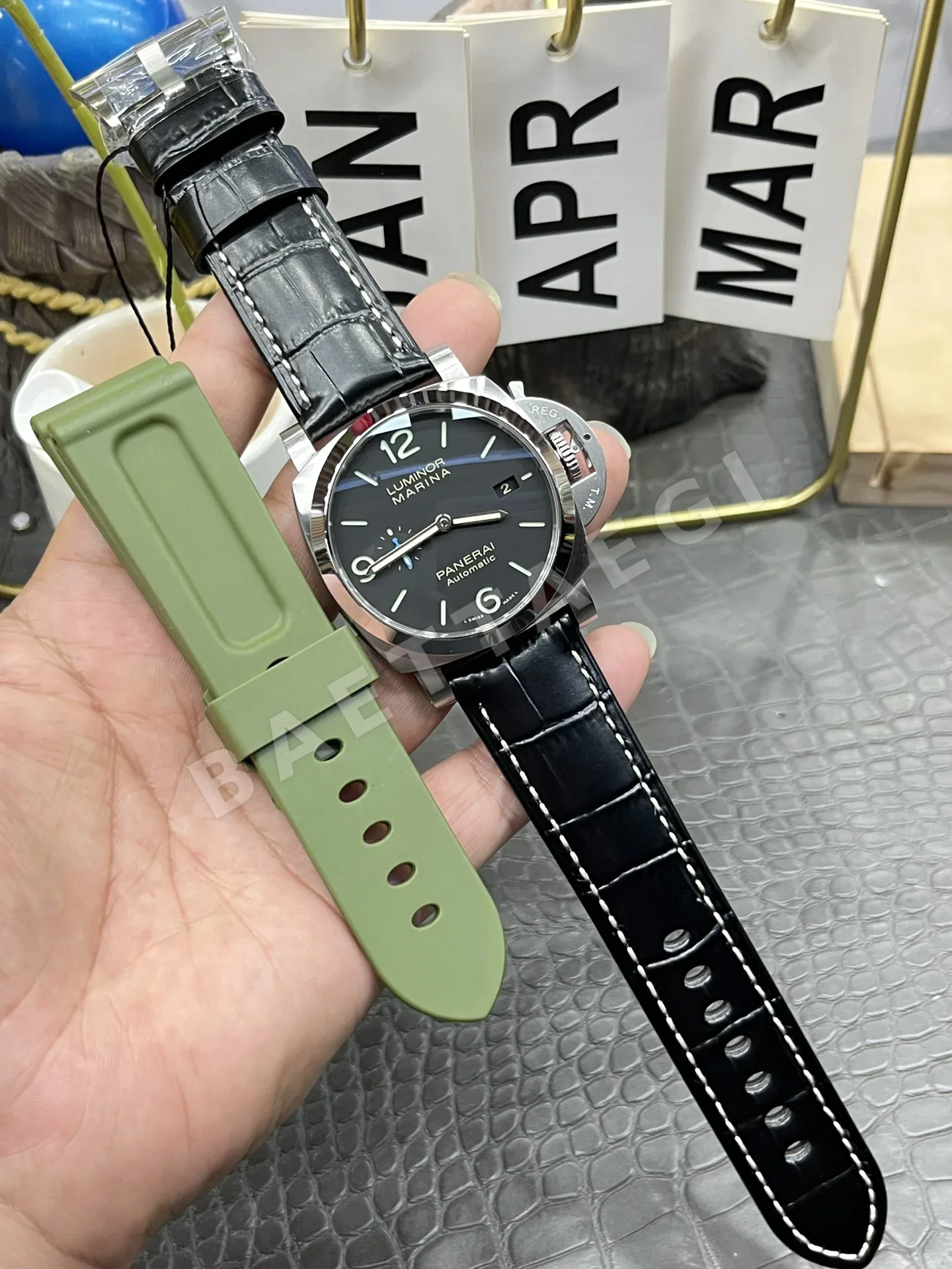 파네라이 PAM9010 자동 시계 상세 이미지 9
