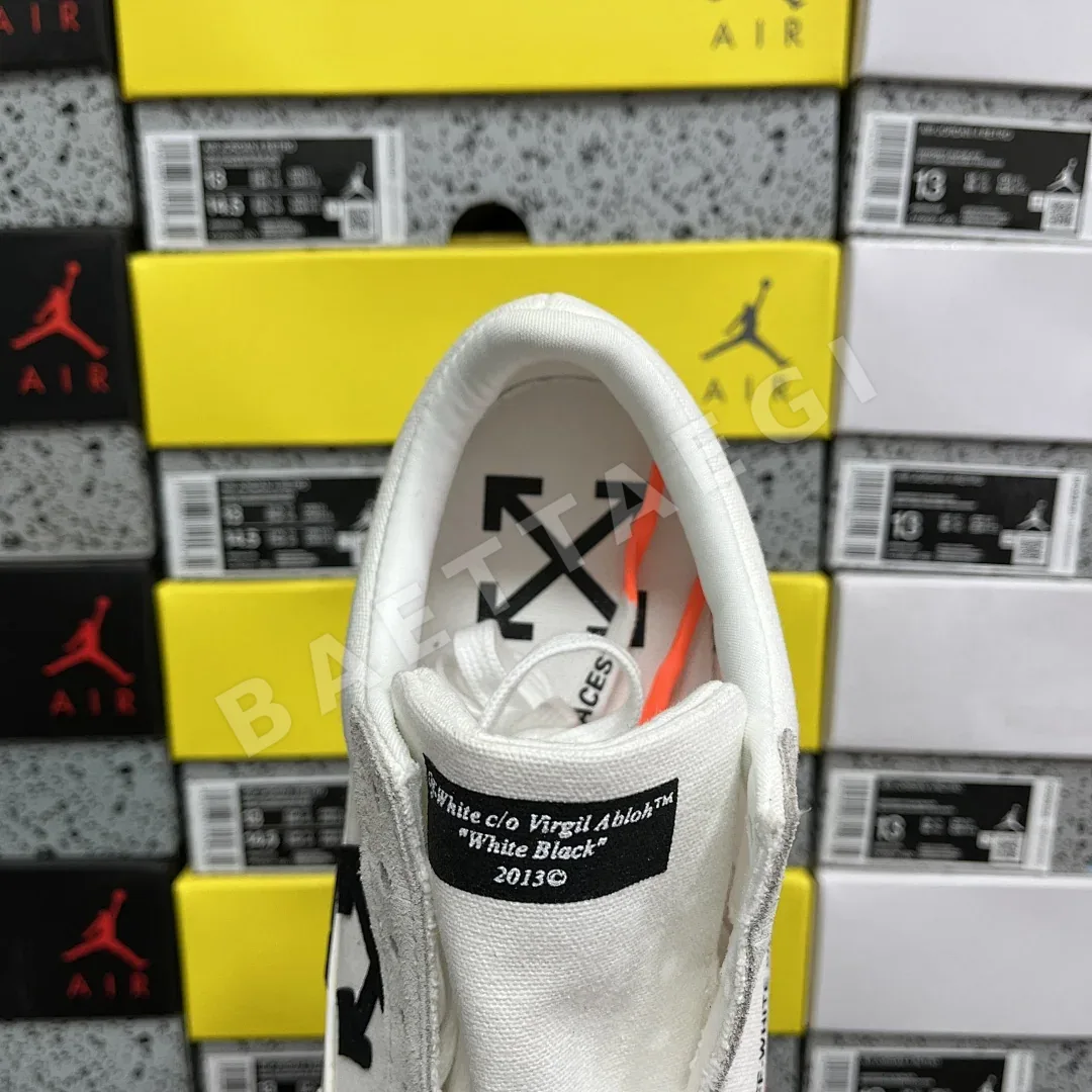 오프화이트 아블로 벌크 로우 202398 Off White Abloh Vulc Low Top White 상세 이미지 7