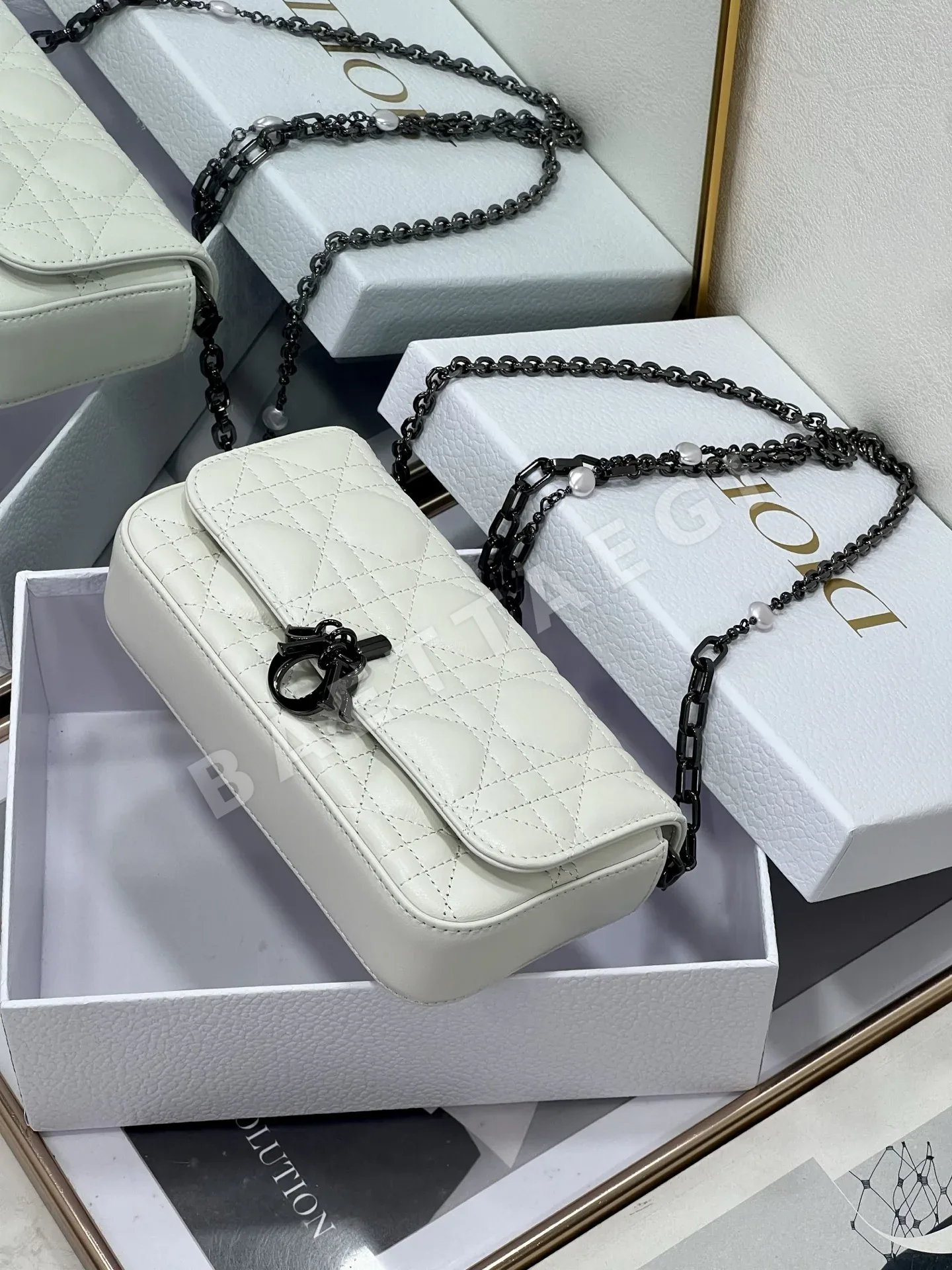 디올 마이 WOC 체인 폰 가방 상세 이미지 7