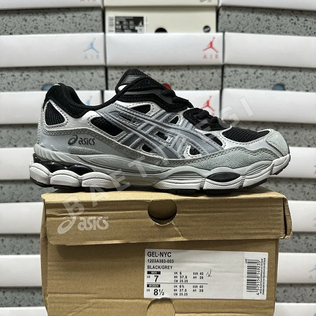 아식스 [RT] 젤 NYC 1203A383-003 200360 Asics Gel-NYC Black Fjord Grey