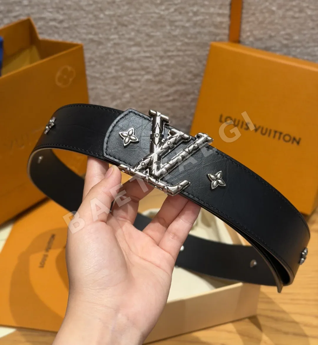 루이비통 LV 이니셜 모노그램 40mm 벨트 상세 이미지 9