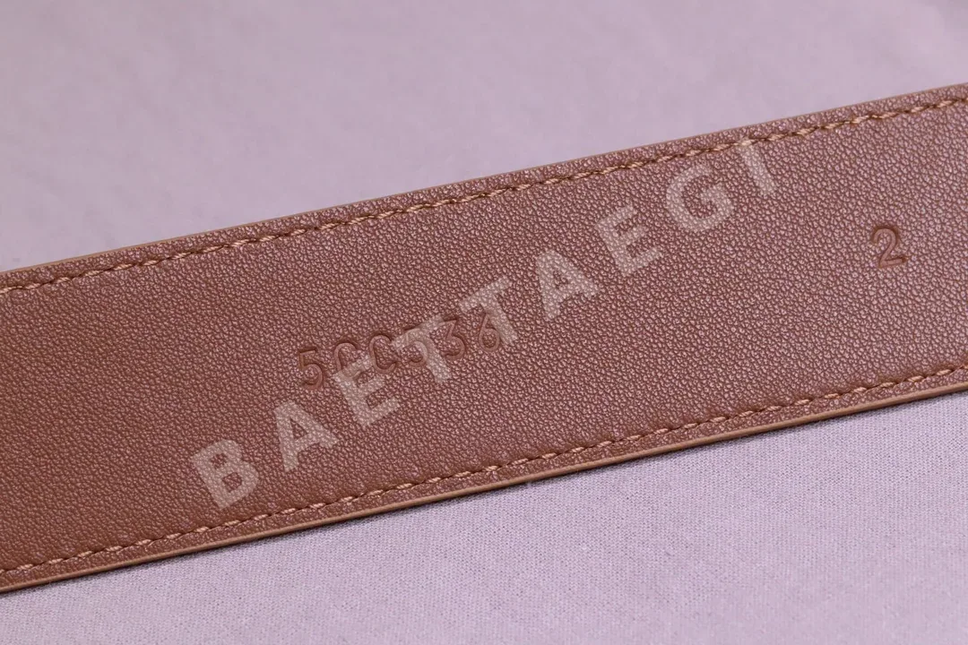 미우미우 빈티지 금도금 버튼 스웨이드 벨트 상세 이미지 6