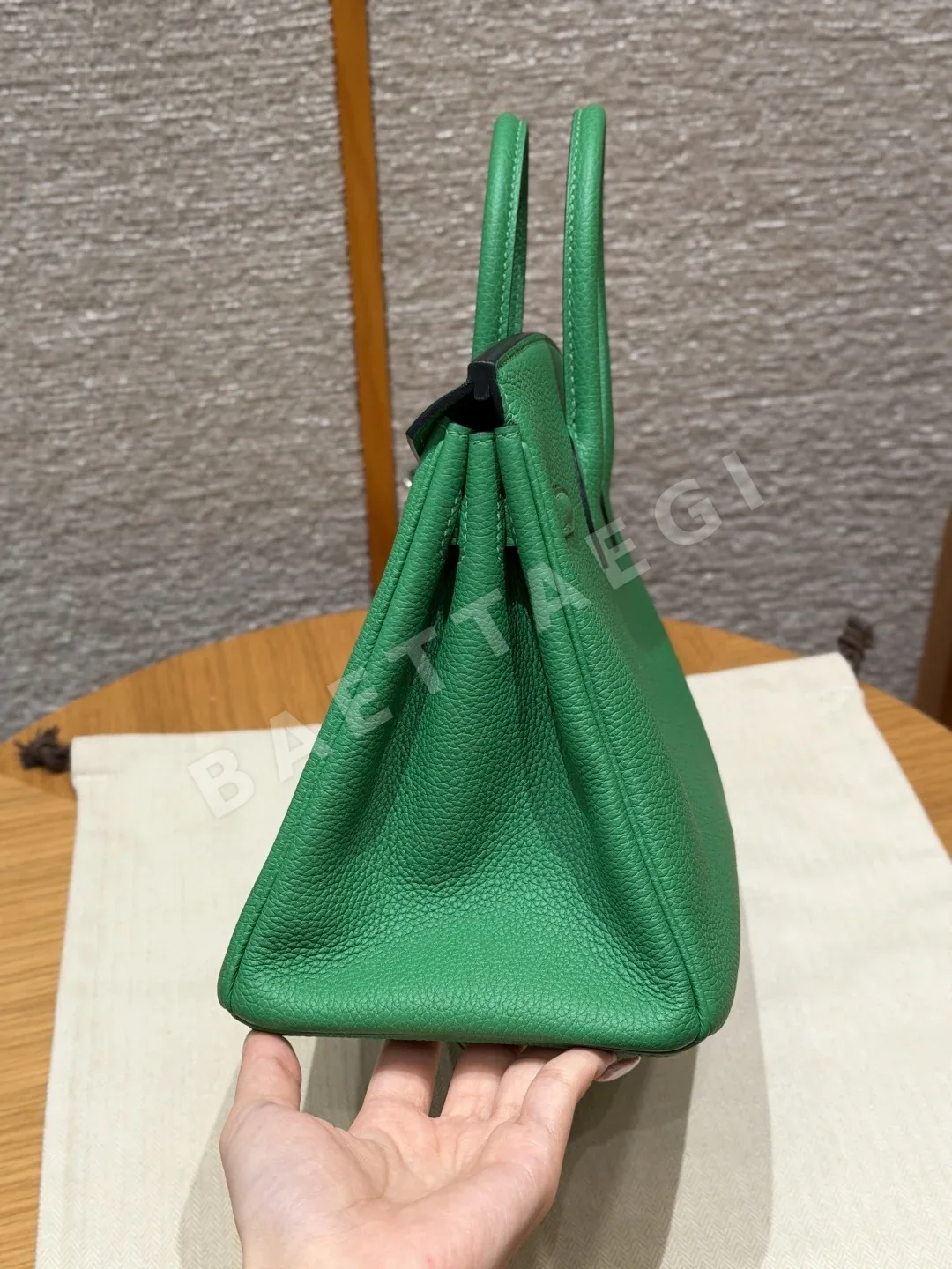 에르메스 버킨 25 토고 가죽 가방 상세 이미지 4