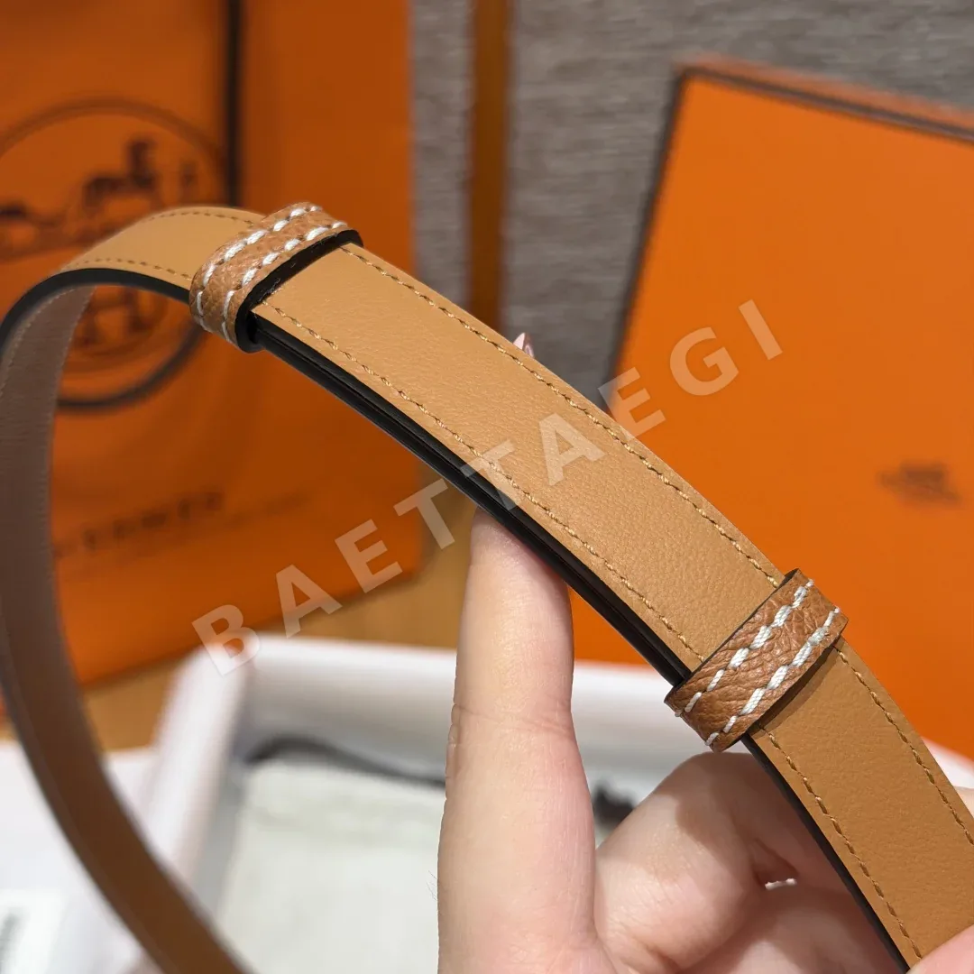 에르메스 H 앵커 체인 18mm 앱송 가죽 벨트 상세 이미지 10
