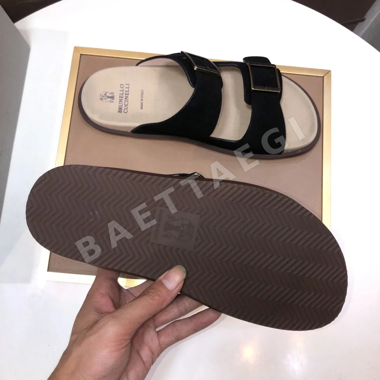 브루넬로쿠치넬리 여름 메시 슬리퍼 상세 이미지 8