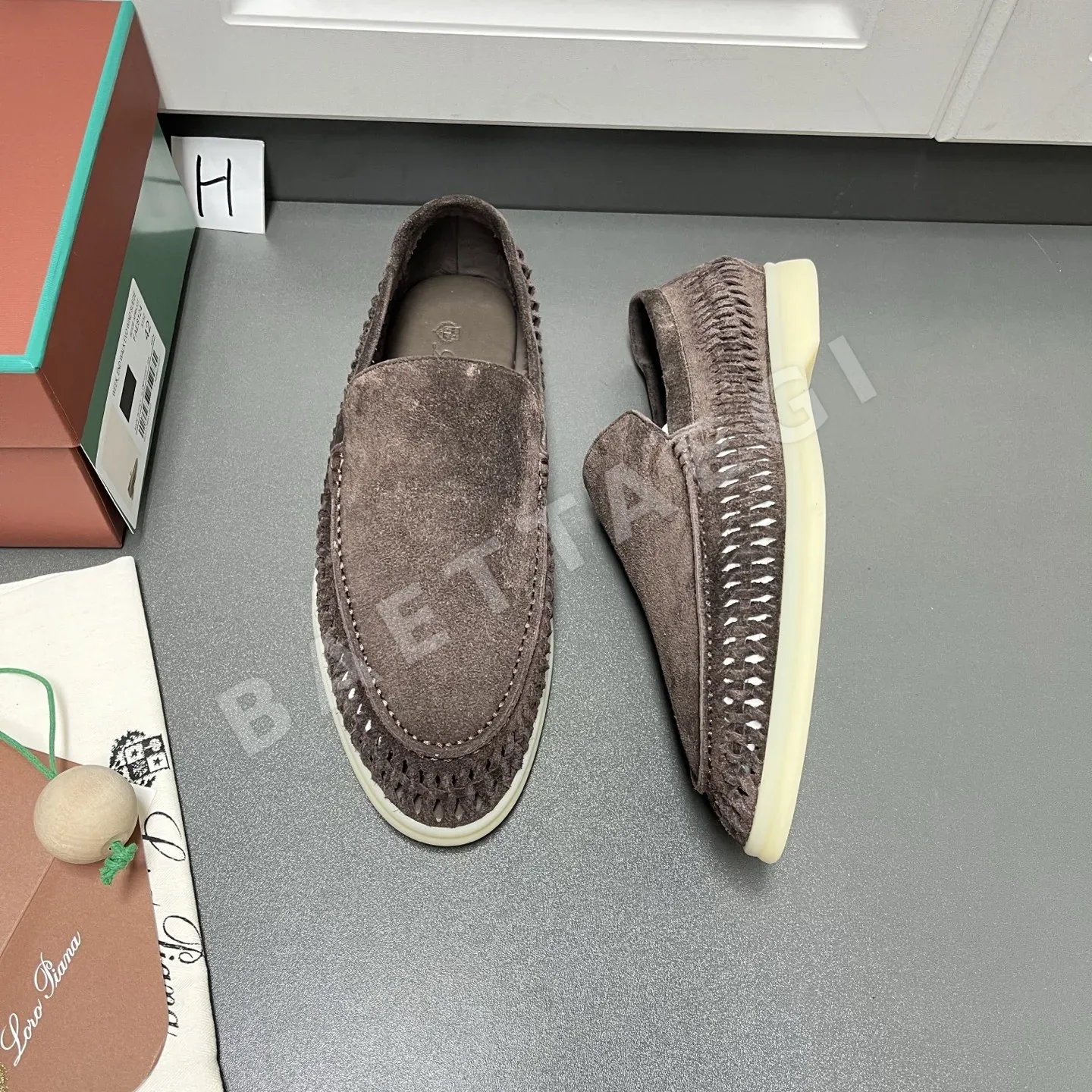 로로피아나 서머 워크 남성 로퍼 152480