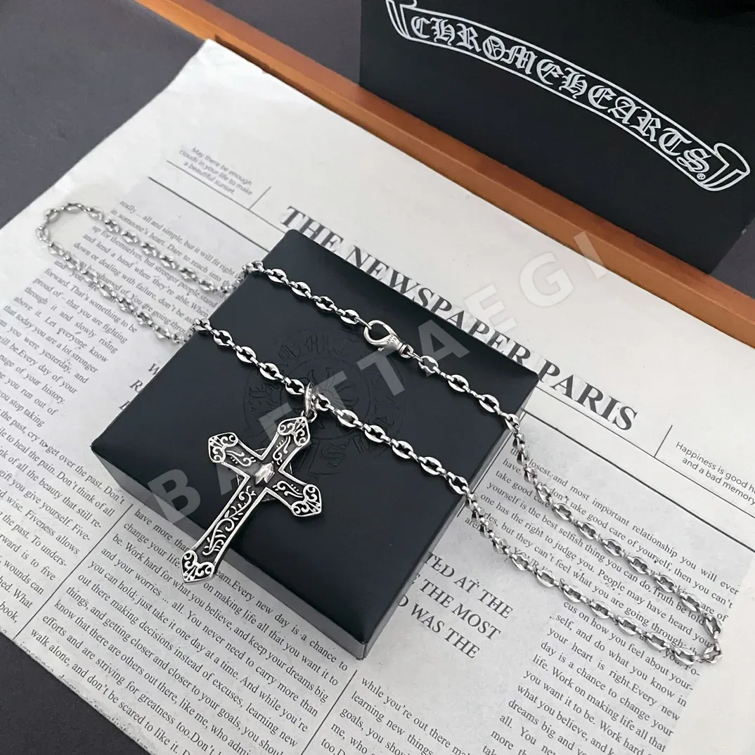 크롬하츠 검 펜던트 진주 목걸이 상세 이미지 4