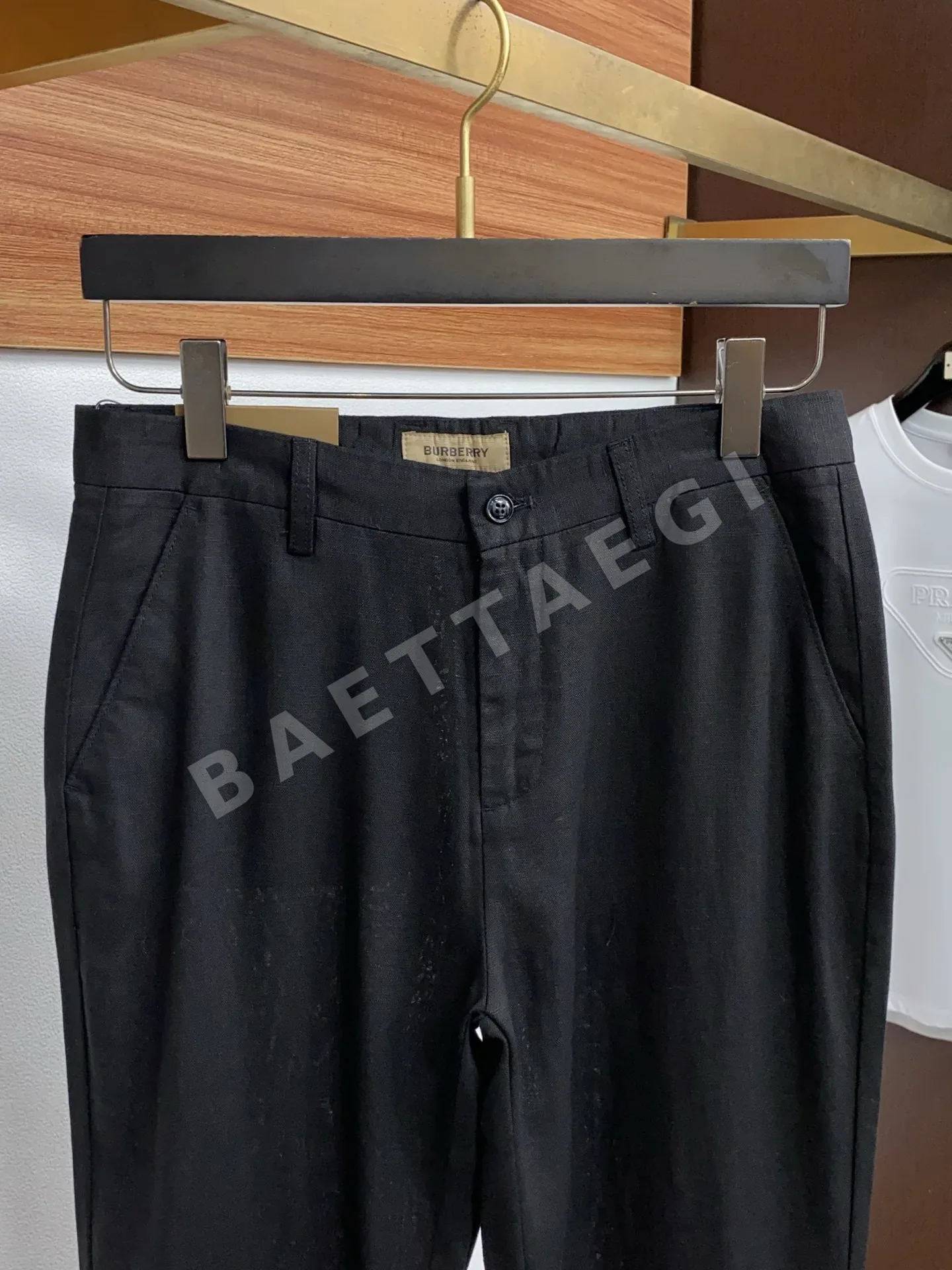 버버리 워시드 데님 남성 바지 상세 이미지 3