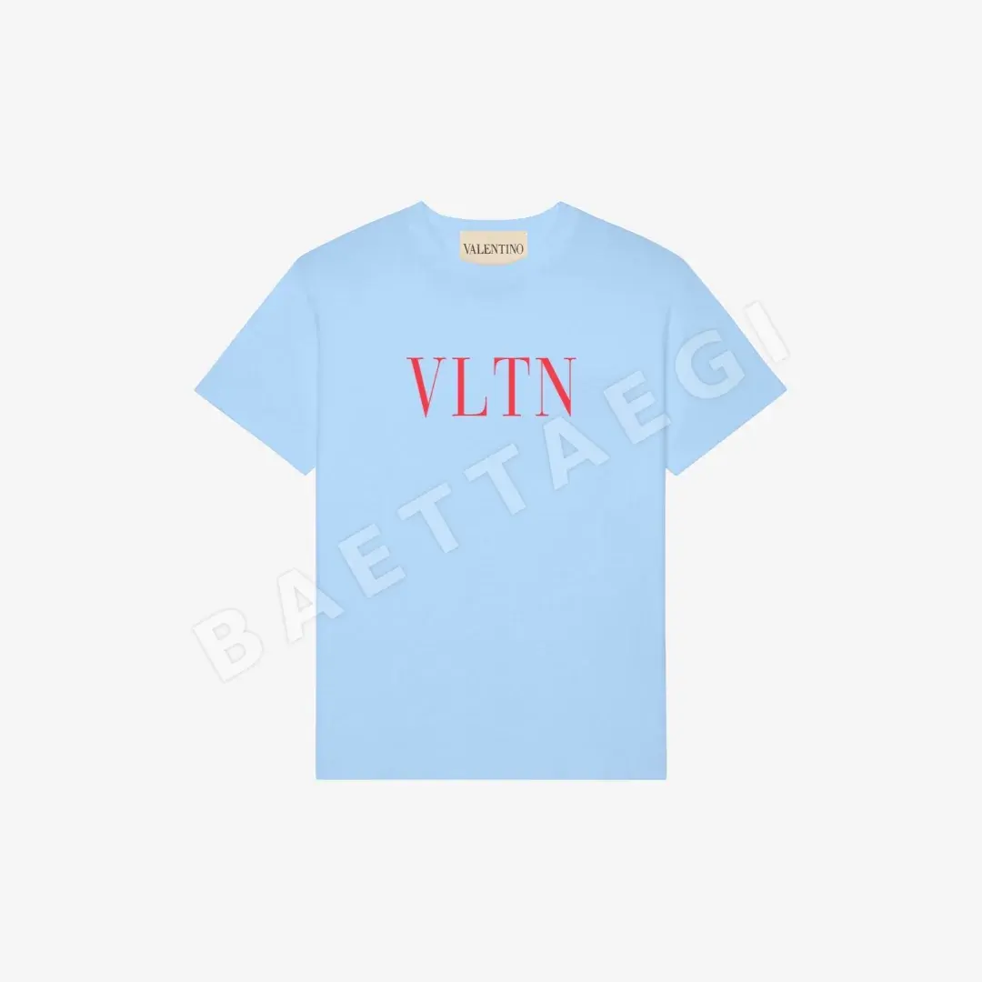발렌티노 VLTN 클래식 레터 로고 여성 반팔 87912